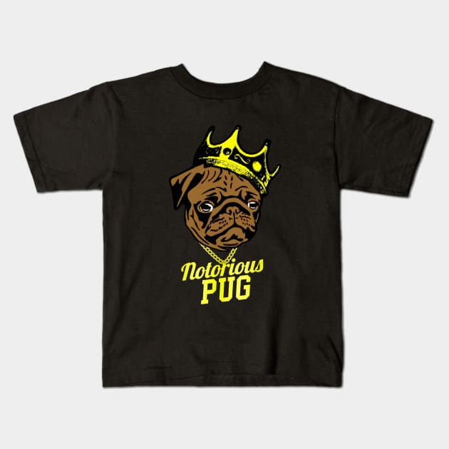 The Notorious Pug Kids T-Shirt by NotoriousMedia